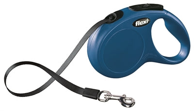 Flexi Rollijn Classic Tape Blauw L 5 Mtr