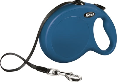 Flexi Rollijn Classic Tape Blauw L 5 Mtr