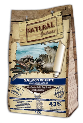 Natural Greatness Salmon Recipe Sensitive Medium / Large 10 Kg