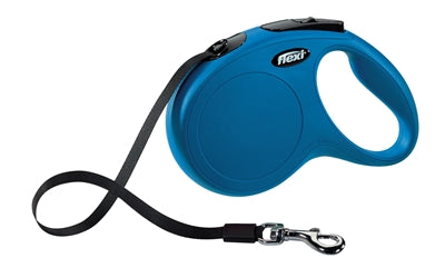 Flexi Rollijn Classic Tape Blauw L 5 Mtr