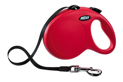 Flexi Rollijn Classic Tape Rood M 5 Mtr