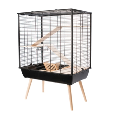 Zolux Knaagdierkooi Neo Cosy Large Zwart 78X48X80 Cm