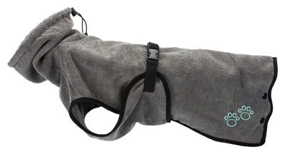 Trixie Badjas Hond Badstof Grijs 75 Cm