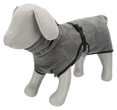 Trixie Badjas Hond Badstof Grijs 75 Cm