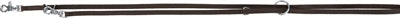 Trixie Hondenriem Rustic Verstelbaar Vetleer Donkerbruin 200X2,5 Cm