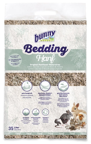 Bunny Nature Bunnybedding Hanf Hennepvezel 90 Ltr 9 Kg