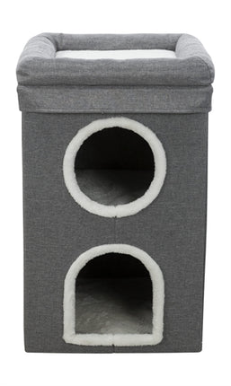 Trixie Krabpaal Cat Tower Saul Grijs 39X39X64 Cm