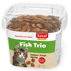Sanal Cat Fish Trio Snacks Cup 75 Gr