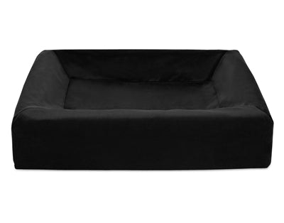 Bia Bed Royal Fluweel Hoes Hondenmand Zwart Bia-2 60X50X12,5 Cm