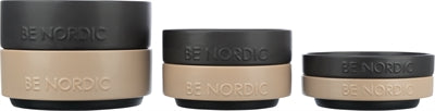 Trixie Be Nordic Voerbak Kat Keramiek / Rubber Zwart 16 Cm