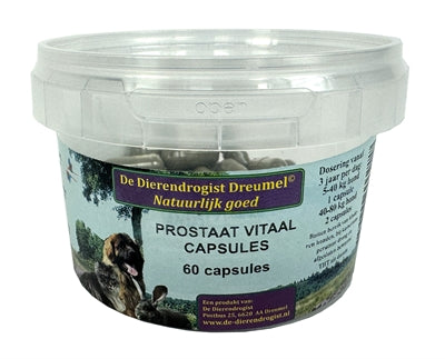 Dierendrogist Prostaat Vitaal Capsules 150 St