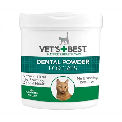 Vets Best Dental Powder Kat 45 Gr