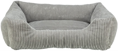 Trixie Hondenmand Vital Jonna Ribfluweel Grijs 80X60 Cm