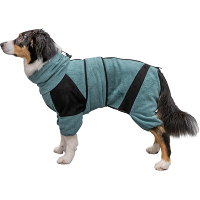 Trixie Badjas / Huisoverall Badstof Petrol 30 Cm