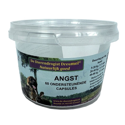 Dierendrogist Bij Angst Capsules 150 St