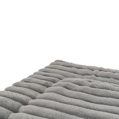 Trixie Ligmat Lonni Ribfluweel Grijs 110X75 Cm