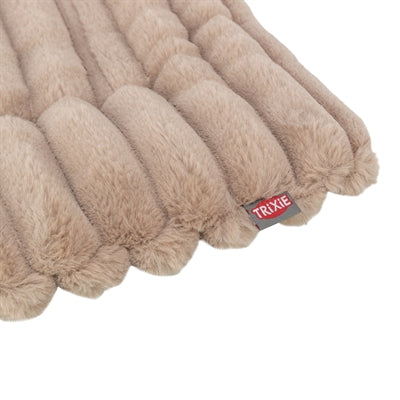 Trixie Ligmat Lonni Ribfluweel Lichtbruin 110X75 Cm