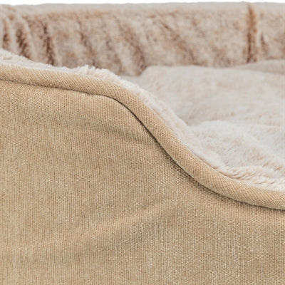 Trixie Vital Hondenmand Lino Soft Ovaal Beige / Creme 110X92 Cm