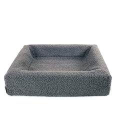 Bia Bed Premium Hoes Teddy Grijs 85X70X15 Cm
