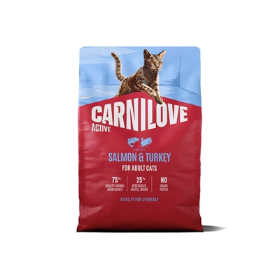 Carnilove Active Adult All Breeds Salmon / Turkey 12 Kg