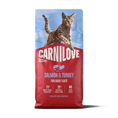 Carnilove Active Adult All Breeds Salmon / Turkey 12 Kg