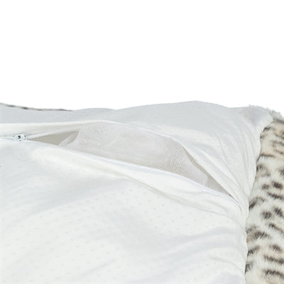 Trixie Hondenmand Leo Hoekig Panterprint Creme 100X70 Cm