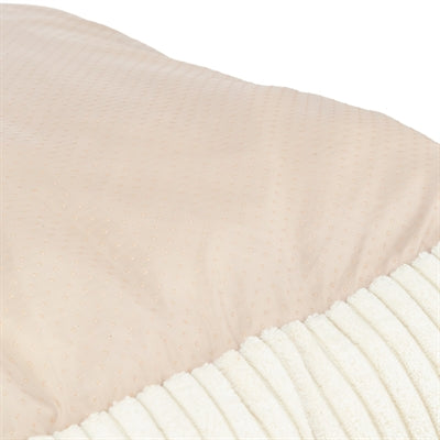 Trixie Vital Hondenmand Jonna Hoekig Ribfluweel Creme 100X70 Cm