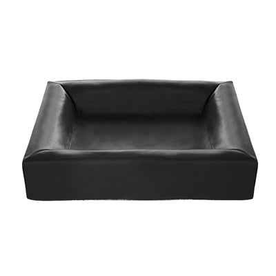 Bia Bed Kunstleer Hoes Hondenmand Zwart Bia-3 70X60X15 Cm
