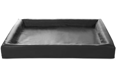 Bia Bed Kunstleer Hoes Hondenmand Zwart Bia-3 70X60X15 Cm