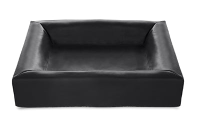 Bia Bed Kunstleer Hoes Hondenmand Zwart Bia-3 70X60X15 Cm