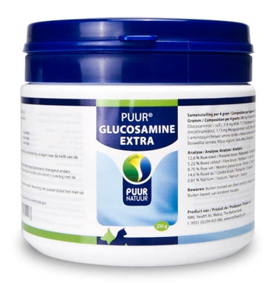 Puur Natuur Glucosamine Extra (Compleet) Voor Hond En Kat 500 Gr